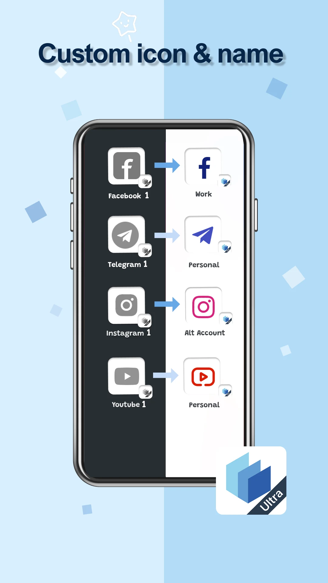 MultiApp Ultra: Dual Space screenshot